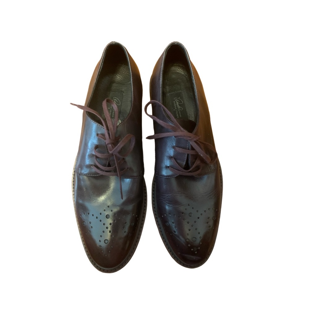 Donald J.Pliner Men's Brown Leather Shoes 8.5